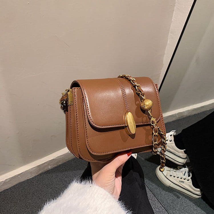 image-Ins Retro Fashion Chain Crossbody Square Bag