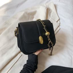 image-Ins Retro Fashion Chain Crossbody Square Bag