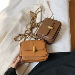 image-Ins Retro Fashion Chain Crossbody Square Bag