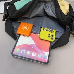 image-Tooling Korean Style Contrast Color Student Shoulder Bag Japanese-style Retro Color Matching