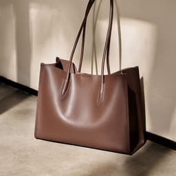 image-Fashionable High-grade Leather Women's Bag