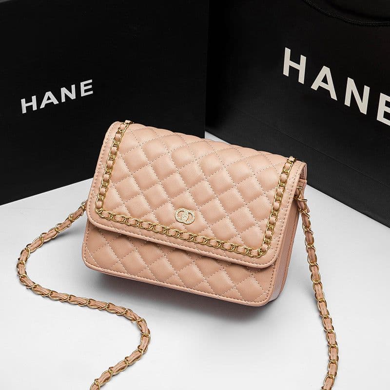 image-All-matching One Shoulder New Trendy Classic Style Rhombus Chain Bag