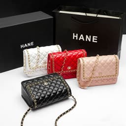 image-All-matching One Shoulder New Trendy Classic Style Rhombus Chain Bag