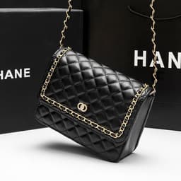 image-All-matching One Shoulder New Trendy Classic Style Rhombus Chain Bag