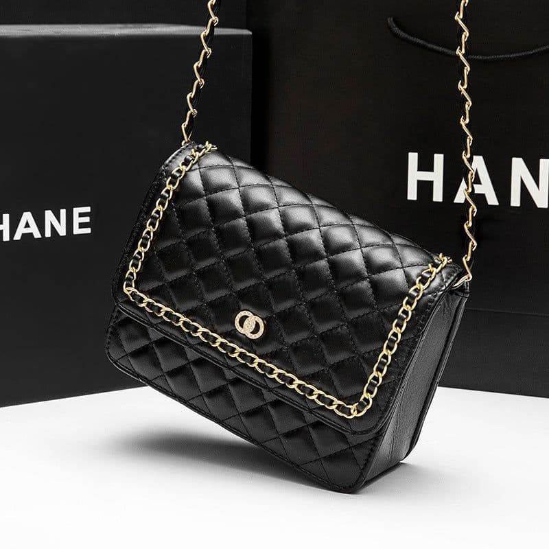 image-All-matching One Shoulder New Trendy Classic Style Rhombus Chain Bag