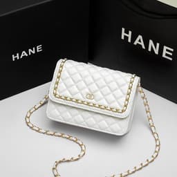 image-All-matching One Shoulder New Trendy Classic Style Rhombus Chain Bag