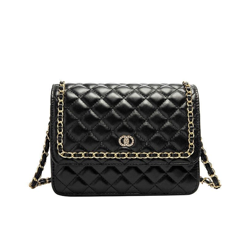 image-All-matching One Shoulder New Trendy Classic Style Rhombus Chain Bag