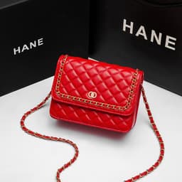 image-All-matching One Shoulder New Trendy Classic Style Rhombus Chain Bag