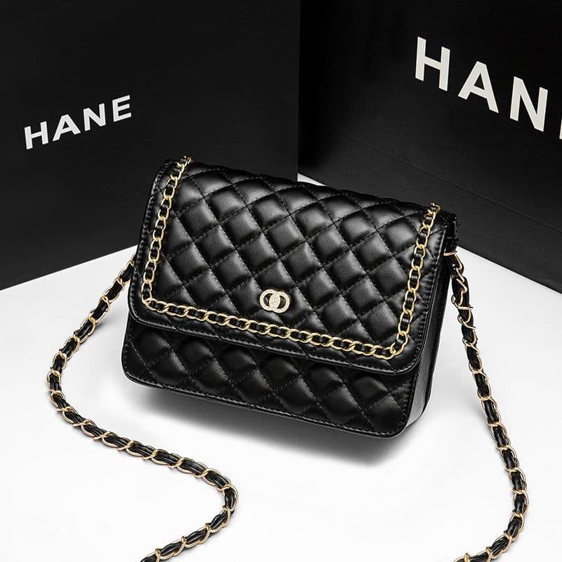 image-All-matching One Shoulder New Trendy Classic Style Rhombus Chain Bag