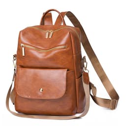 image-Retro Fashion Ladies Backpack Casual All-match Multifunctional Outdoor Travel Bag