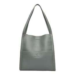 image-Solid Color Shoulder Bag Women's Fashion Large Capacity Handbag Crossbody Shopping Bags