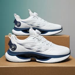 image-Men's Sneakers Flyknit Mesh Casual Running Shoes