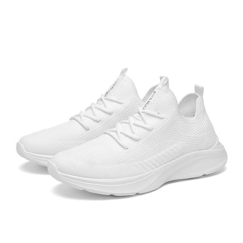 image-Breathable White Mesh Men's Casual Sneaker