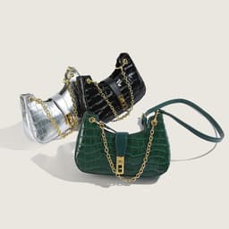image-Fashionable Stone Pattern High-grade Shoulder Underarm Small Square Bag