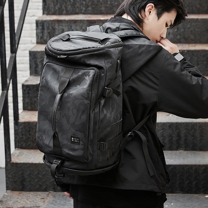 image-Basketball Fitness Travel Backpack Men's Large Capacity