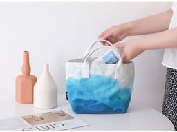 image-Fashion Special-interest Out Portable Canvas Bags For Women