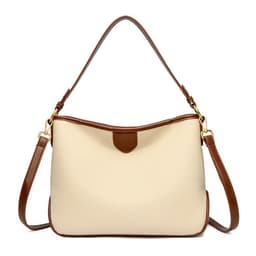 image-Bucket Bag Women's Leather Large-capacity Crossbody Bag