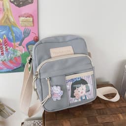 image-Cute Creative Transparent Student Cross-body Casual Simple Shoulder Bag