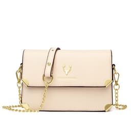 image-Fashion Color Contrast Deer Head Chain Crossbody Bag