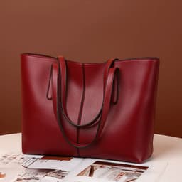 image-Simple Retro Women's Shoulder Bag