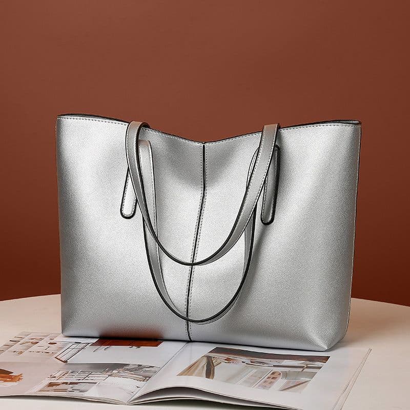 image-Simple Retro Women's Shoulder Bag
