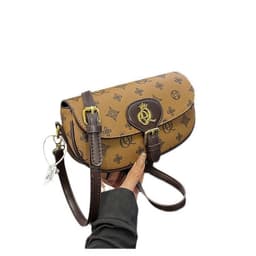image-Women's Fashion Printed Saddle Bag All-match Shoulder Messenger Bag