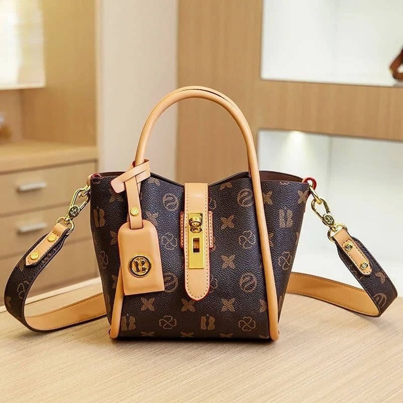 image-Women's Fashion Portable Bucket Bag Women's Messenger Bag