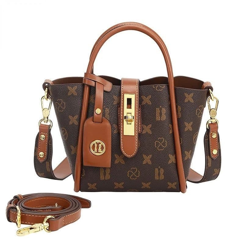 image-Women's Fashion Portable Bucket Bag Women's Messenger Bag