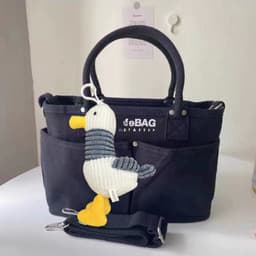 image-Multifunctional Baby Women's Crossbody Large Capacity Portable Canvas Bag