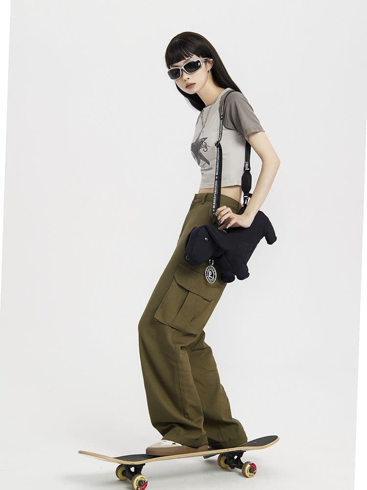 image-Women's One Shoulder Crossbody Bag Cute Doll Bag