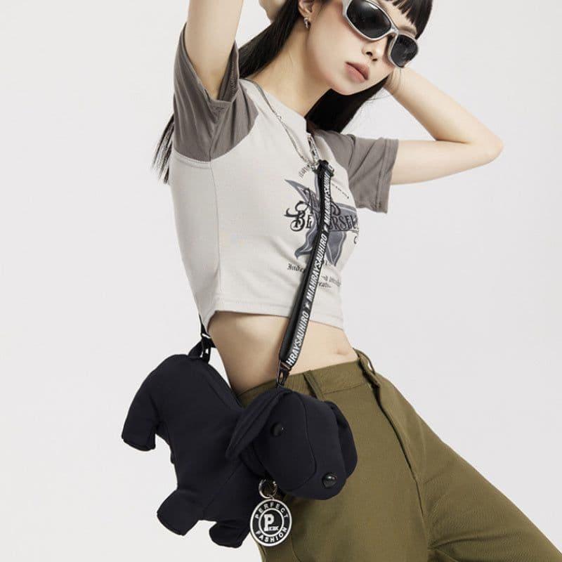 image-Women's One Shoulder Crossbody Bag Cute Doll Bag