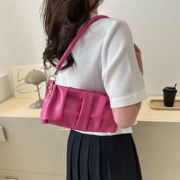 image-Women's Casual Simple Underarm Bag