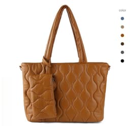 image-Lightweight Simple Commuter Portable Shoulder Bag Large Capacity Multi-compartment