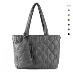 image-Lightweight Simple Commuter Portable Shoulder Bag Large Capacity Multi-compartment