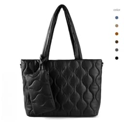image-Lightweight Simple Commuter Portable Shoulder Bag Large Capacity Multi-compartment