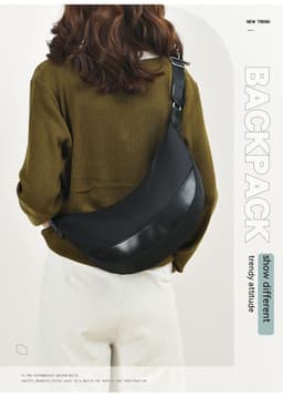 image-Popular Wide Shoulder Strap Messenger Bag