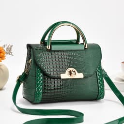 image-Women's Small Square Fashion Shoulder Crossbody Bag