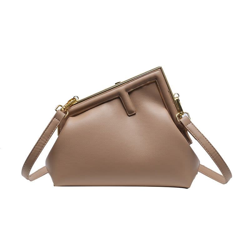 image-All-match Messenger Bag Irregular Niche Textured One-shoulder Bag