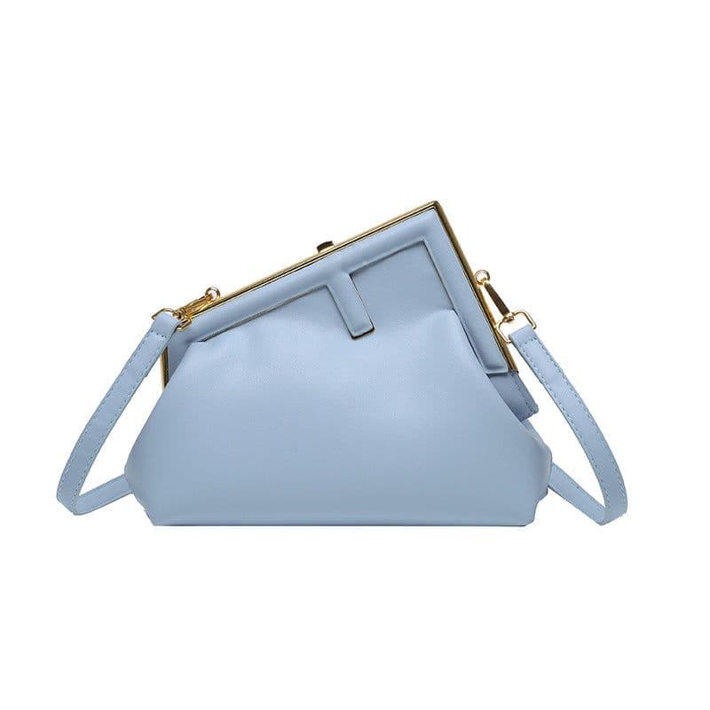 image-All-match Messenger Bag Irregular Niche Textured One-shoulder Bag