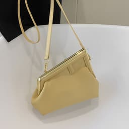image-All-match Messenger Bag Irregular Niche Textured One-shoulder Bag