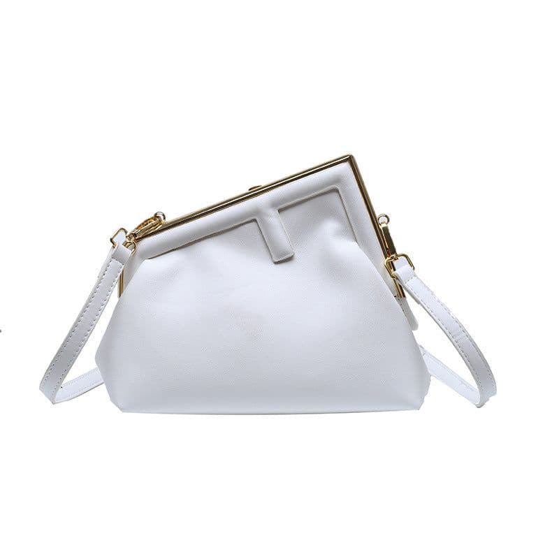 image-All-match Messenger Bag Irregular Niche Textured One-shoulder Bag
