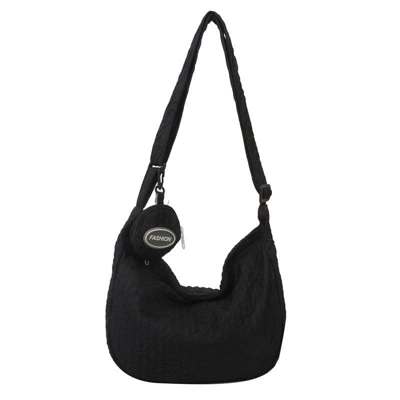 image-South Korea Ins Girl's Fashionable Cloud Puff Flower Shoulder Bag