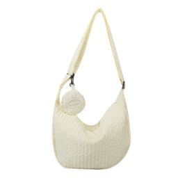 image-South Korea Ins Girl's Fashionable Cloud Puff Flower Shoulder Bag