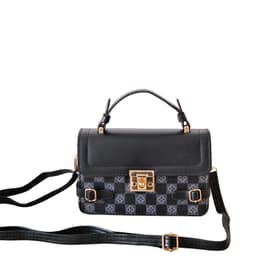 image-Comfortable Retro Small Square Pattern Ethnic Crossbody Bag