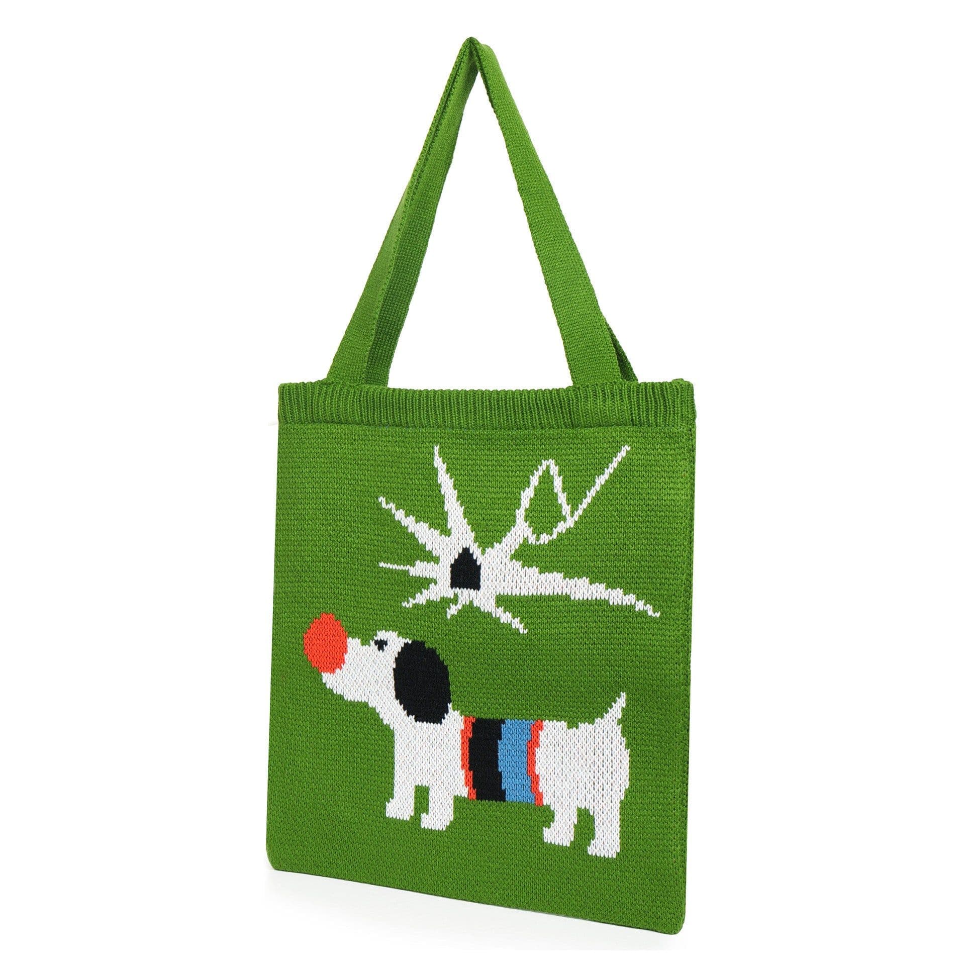 image-Puppy Knitted Bags Cute Large Crossbody Shoulder Bag