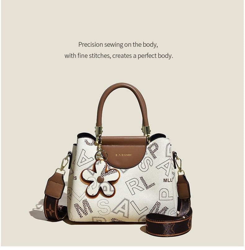 image-Retro Fashion Large Capacity Crossbody Shoulder Bag
