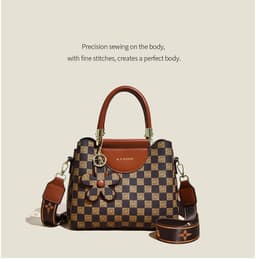 image-Retro Fashion Large Capacity Crossbody Shoulder Bag