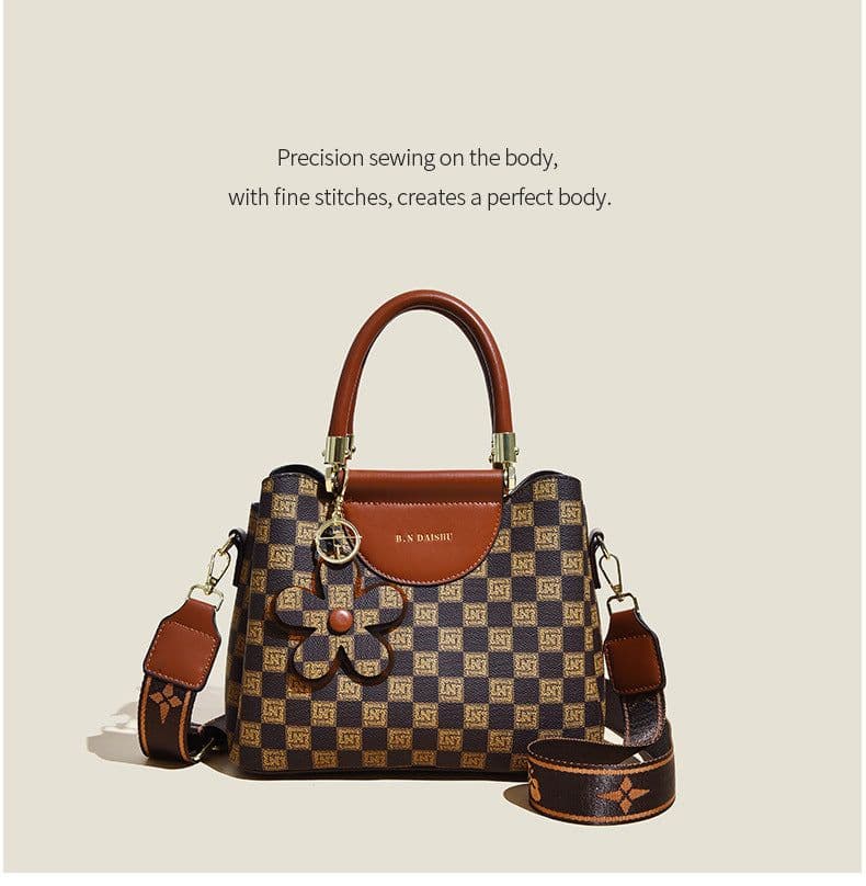 image-Retro Fashion Large Capacity Crossbody Shoulder Bag