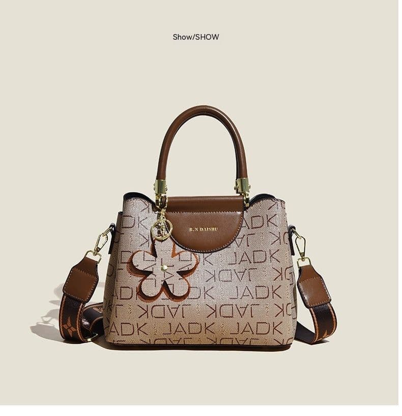 image-Retro Fashion Large Capacity Crossbody Shoulder Bag