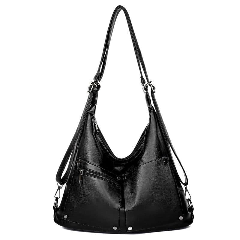 image-Autumn And Winter New Women's Portable Shoulder Crossbody Soft Surface Large Capacity Bag